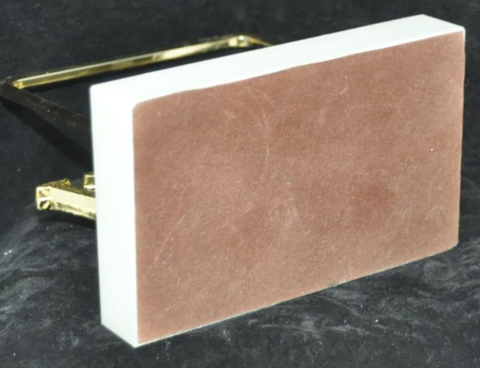 Vintage Letter Holder DO IT NOW Marble Base Italy MCM Office Desk Organizer