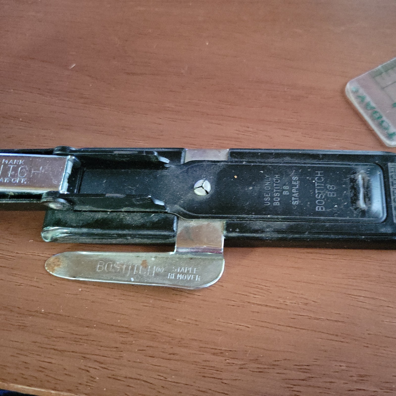 VTG Bostitch B8 Stapler With Stapler Remover Black 5 1/2 Inch Desktop Office