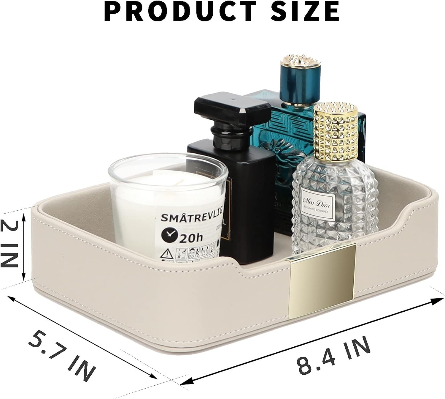High-Quality Leather Catchall Tray with Polished Finish for Your Essentials