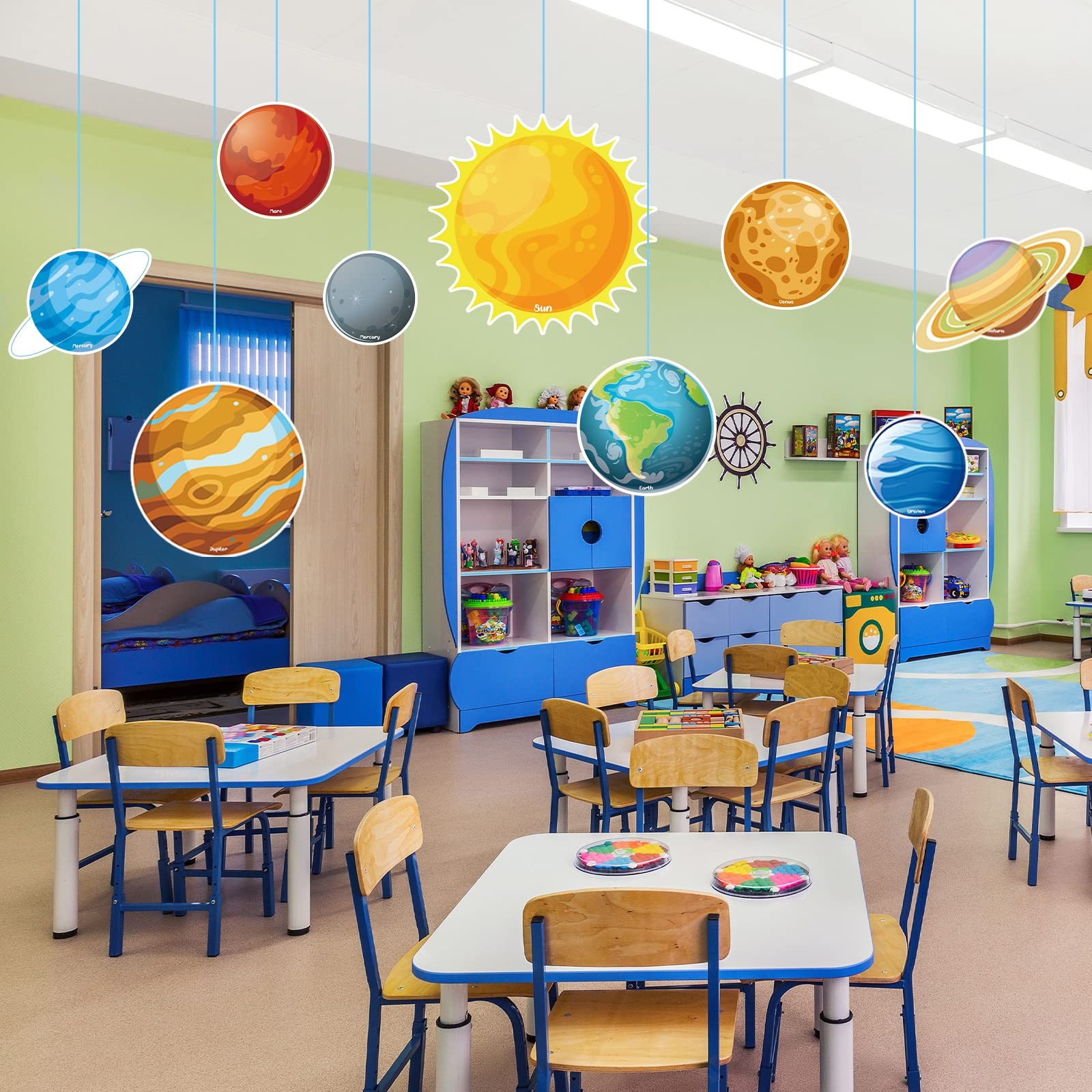 42 Pcs Solar System Cutouts Planet for Bulletin Board