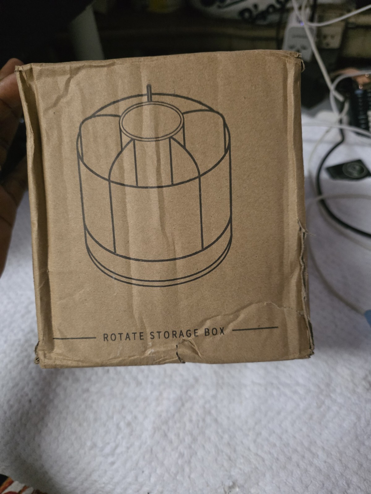 Rotating Storage Box Model W2026