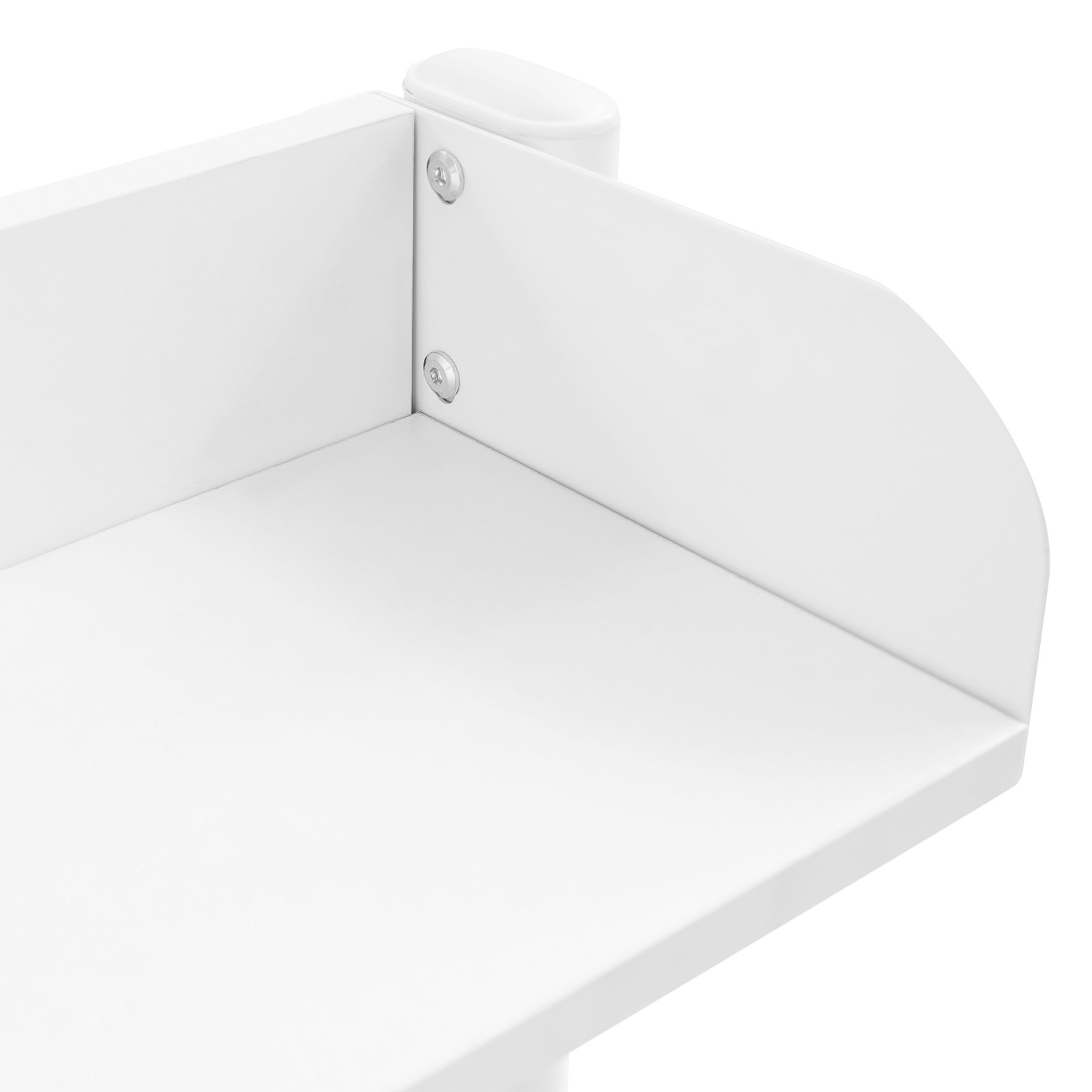 Clamp-on Desk Shelf with Pegboard, Clamp On Desk Bookshelf Desk Above Organizer