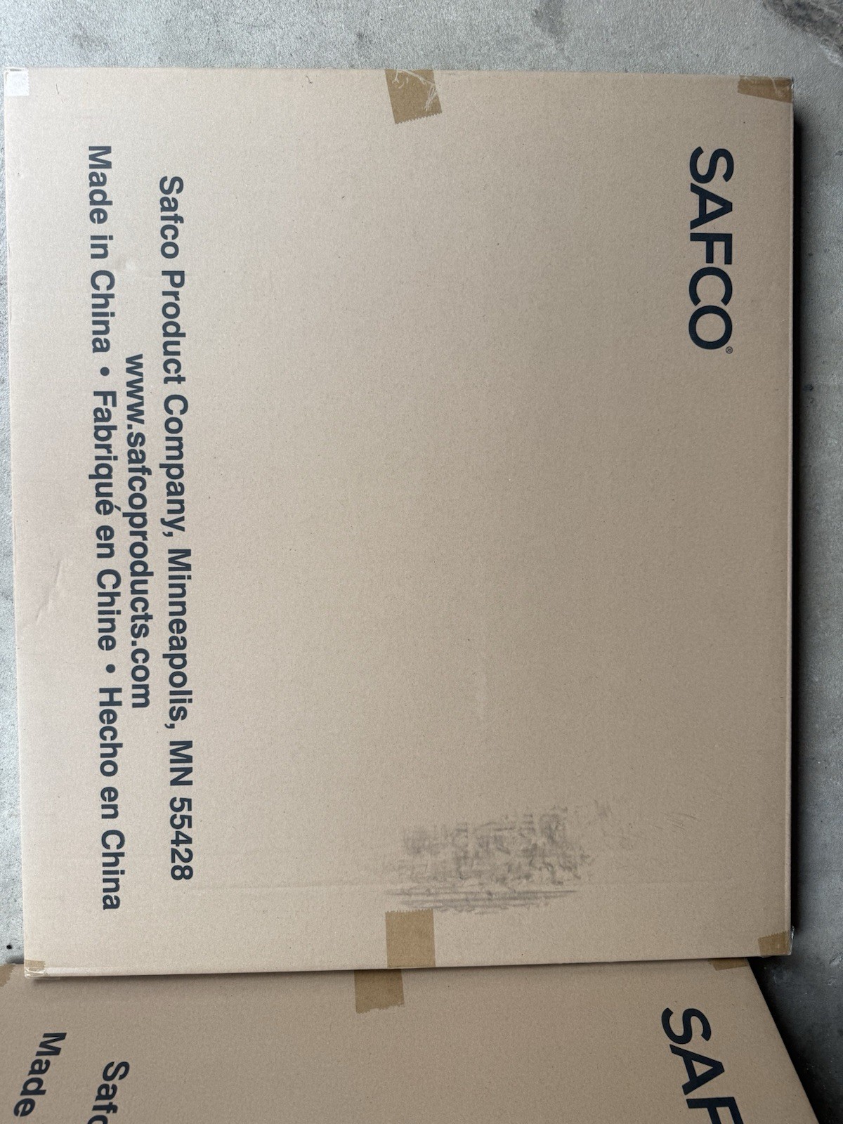 Safco 7500 Sneeze Guard Portable Acrylic Pass Through 30 x 28″ Transparent Panel