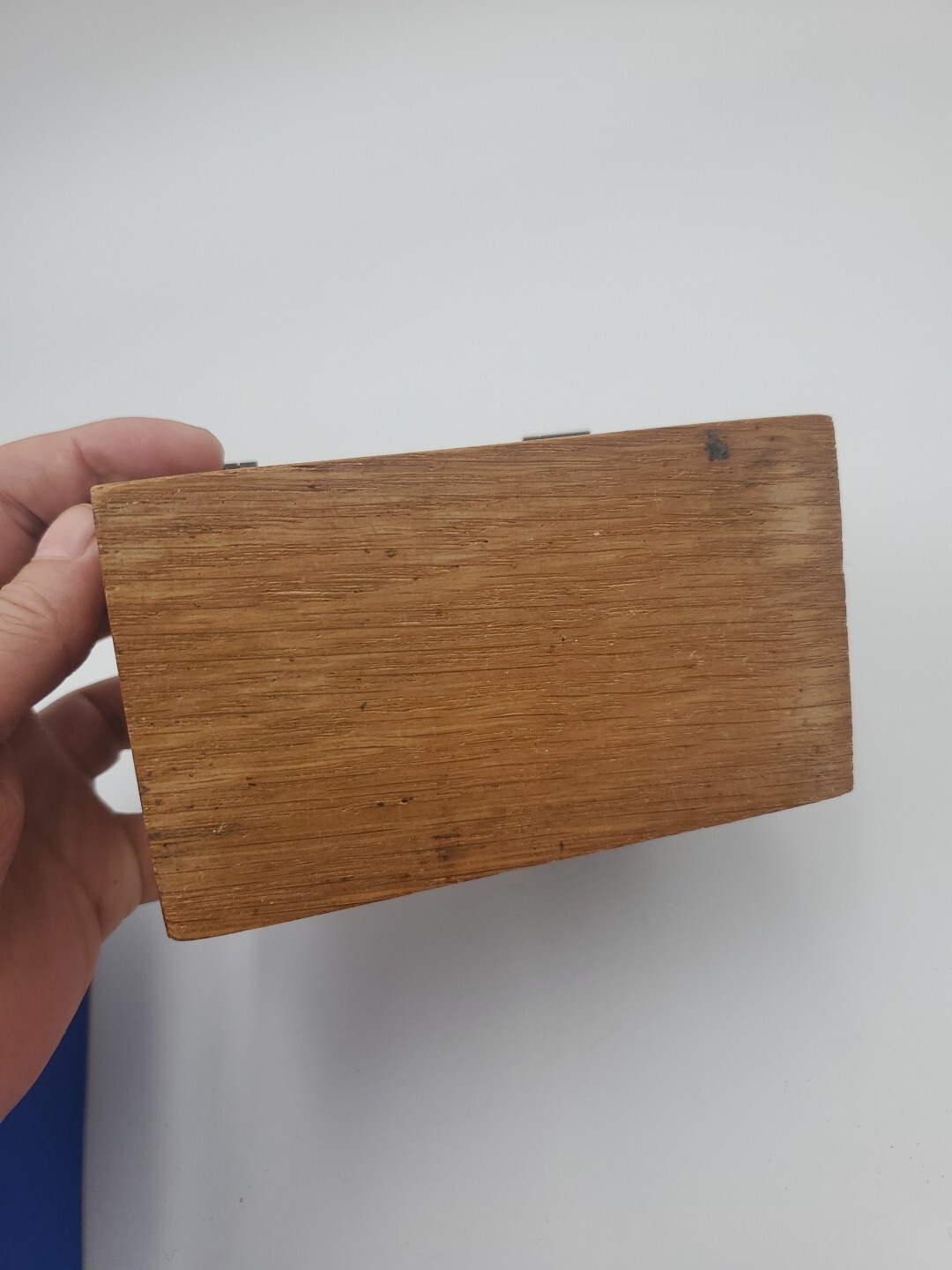 Antique Globe Wernicke 1/4 Sawn Oak Wood File Recipe Box 83-C Dovetail 5.5″