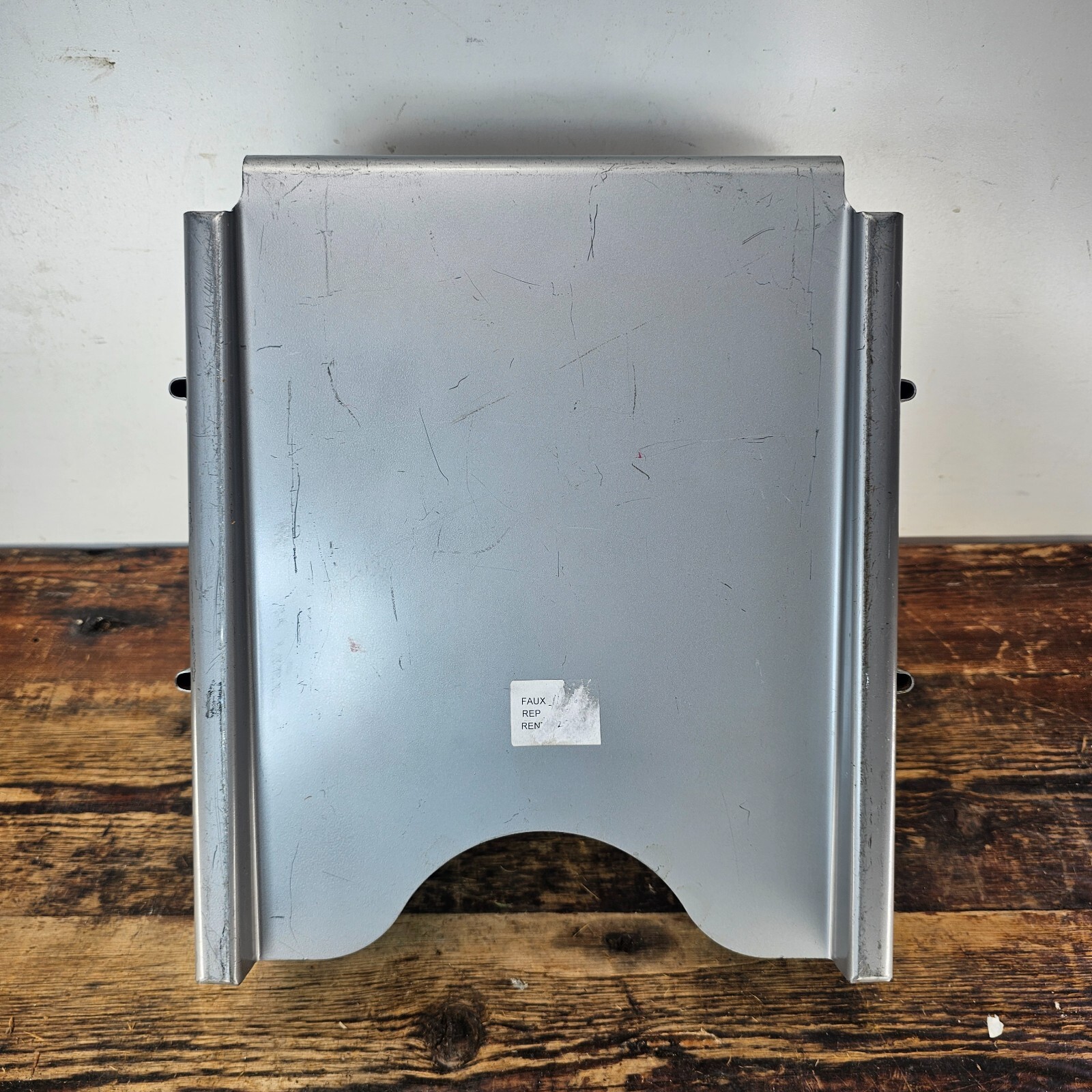 Vintage ASE Metal Double Stacked Paper Tray Desk Organizer