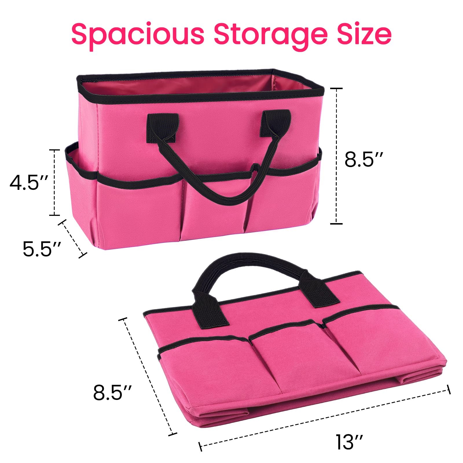 Godery Desktop Tote and Organizer, Teacher Helper Caddy Bag for Arts, Books, …