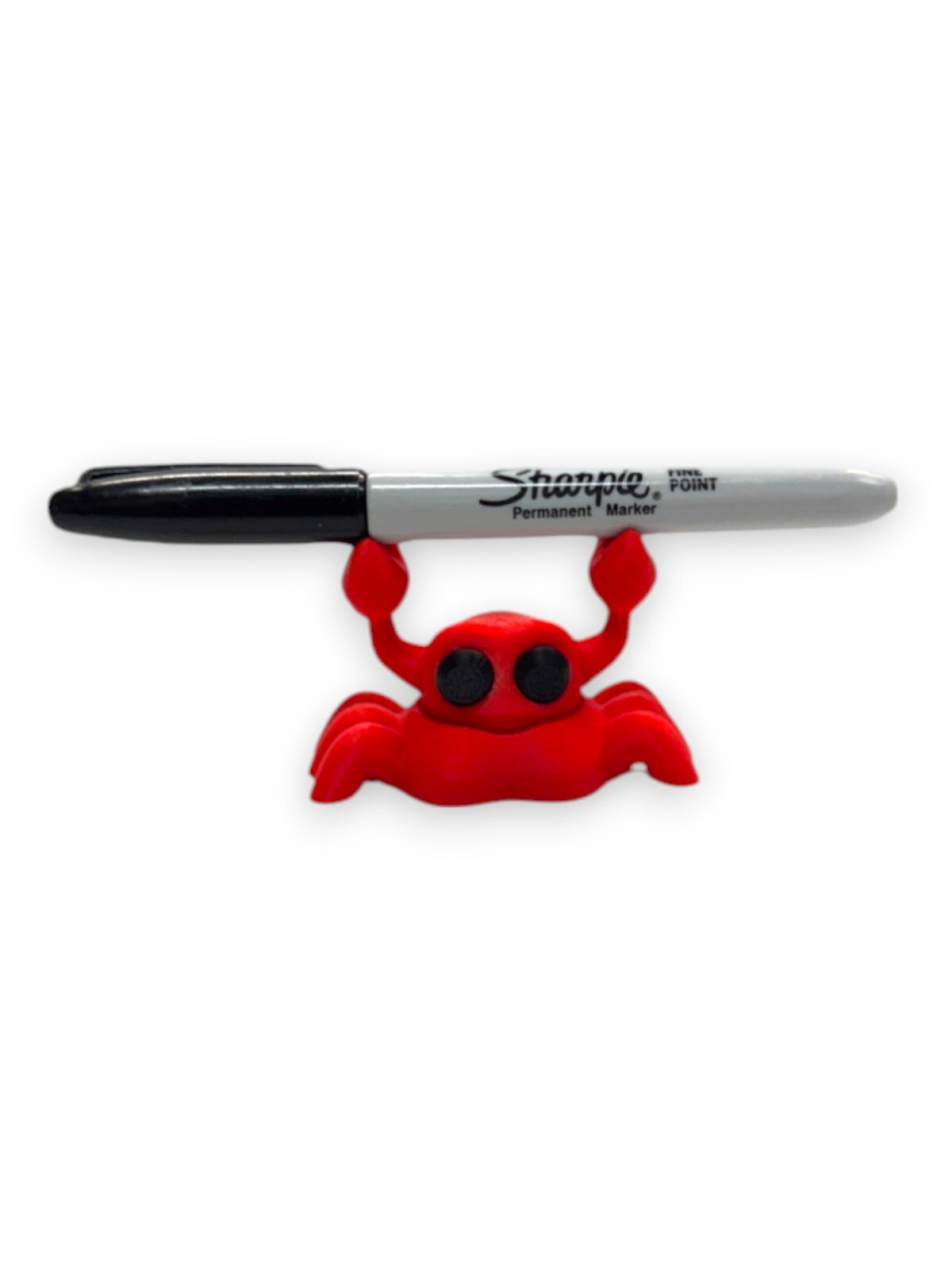 3DCL1CRAFT Cute Crab Pen Holder – Fun Desk Organizer for Pens, Pencils & Markers