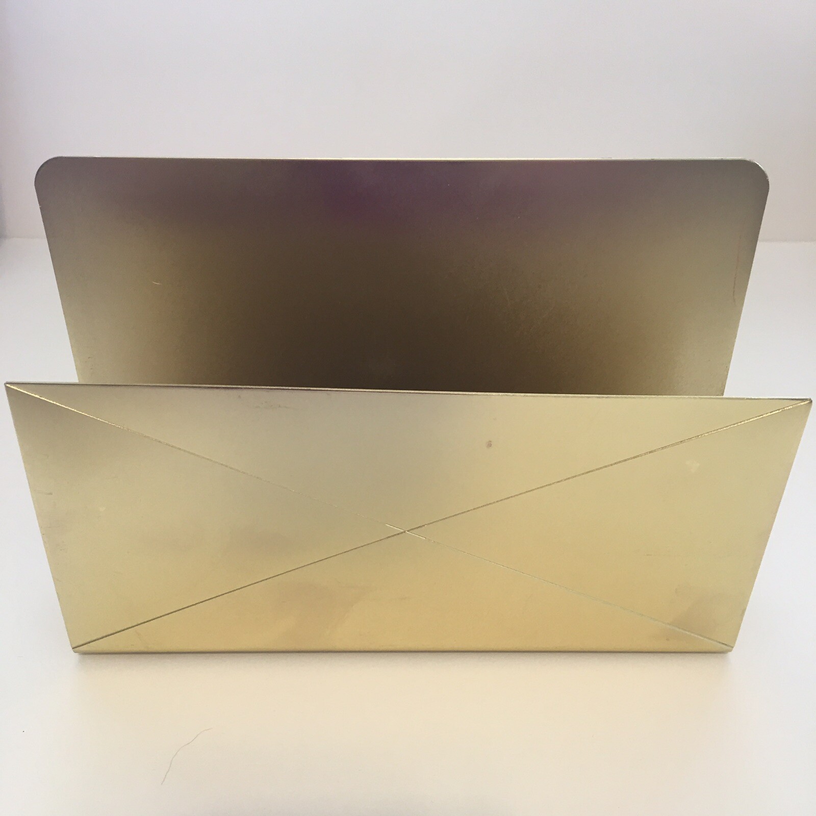 West Emory Brass Metal Desk Organizer Holder