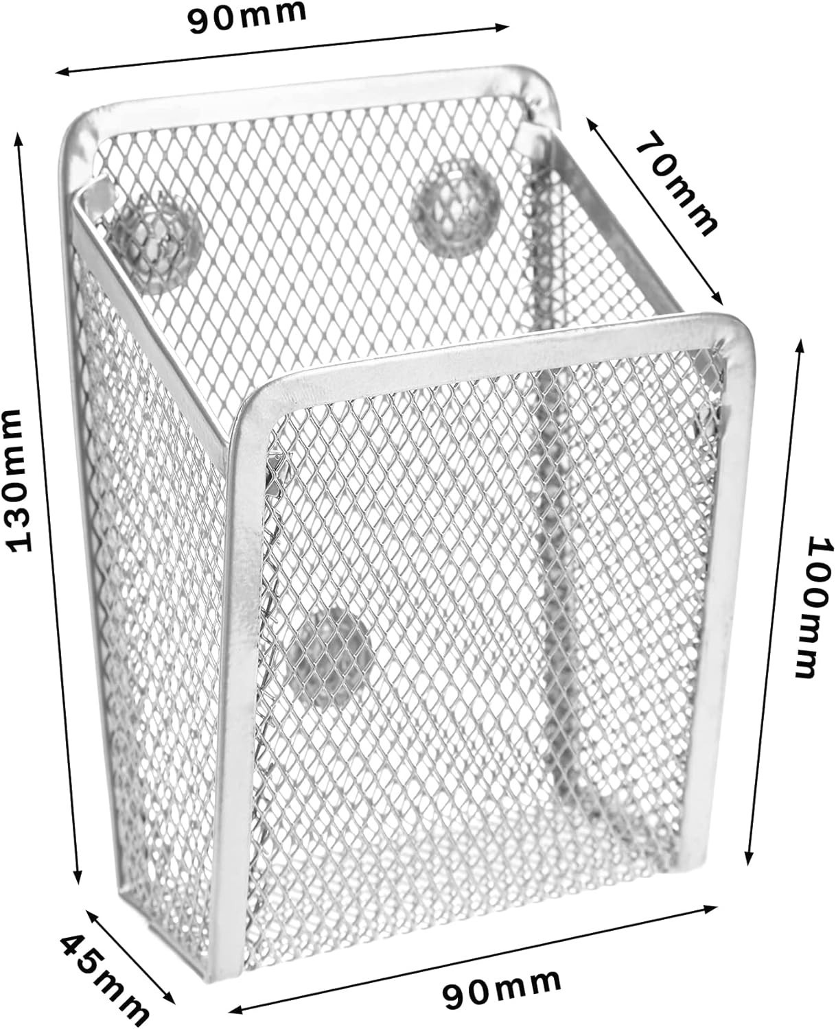 Versatile Metal Mesh Pen Organizer – Lightweight & Strong for Home or Classroom