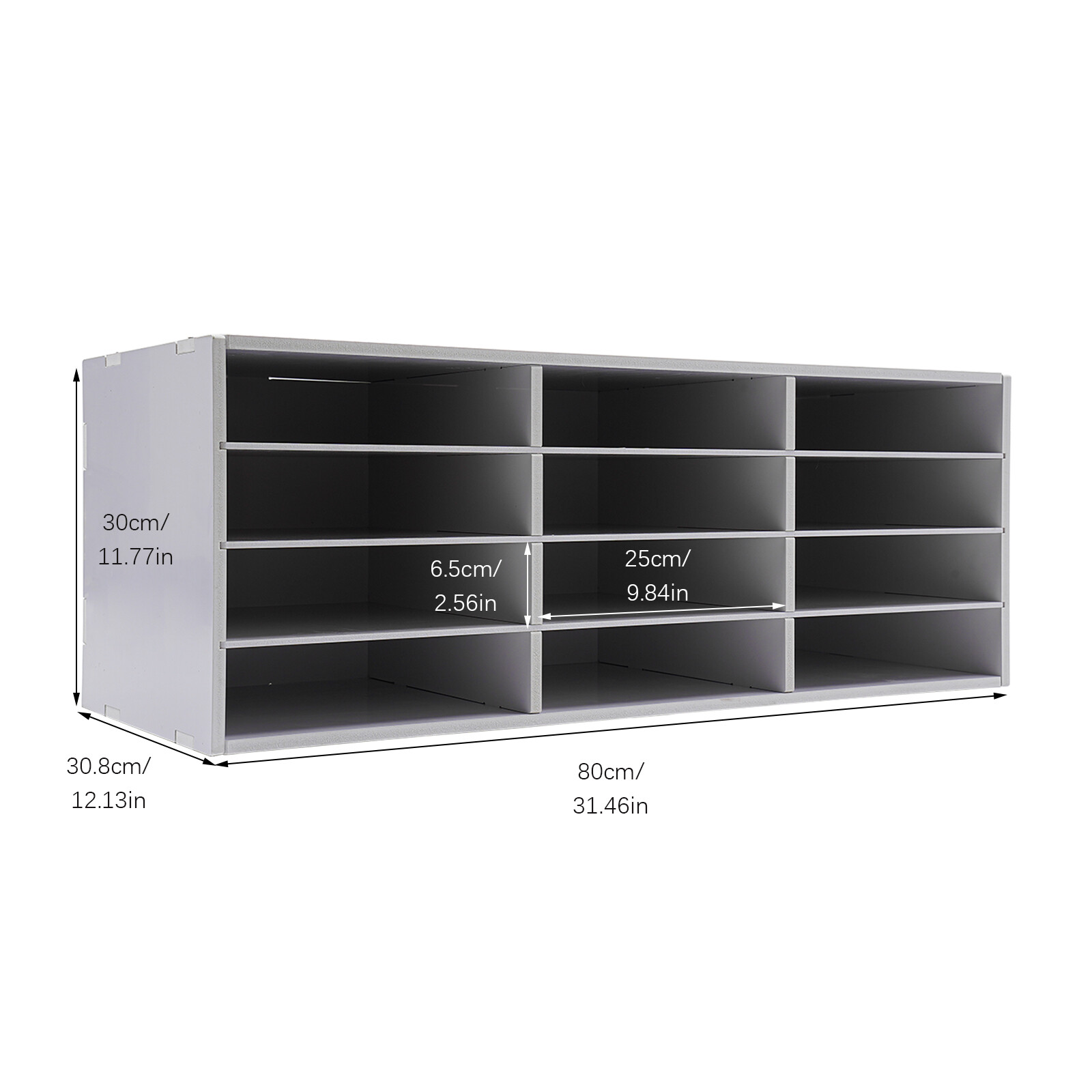Desk Organizer 4 Layers Paper Holder Desktop File Letter Mail Document Sorter