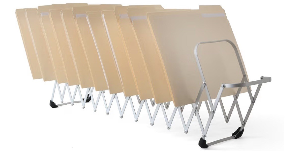 LEE Flexifile Expandable Collator to Organizer, 12 Sections, Silver