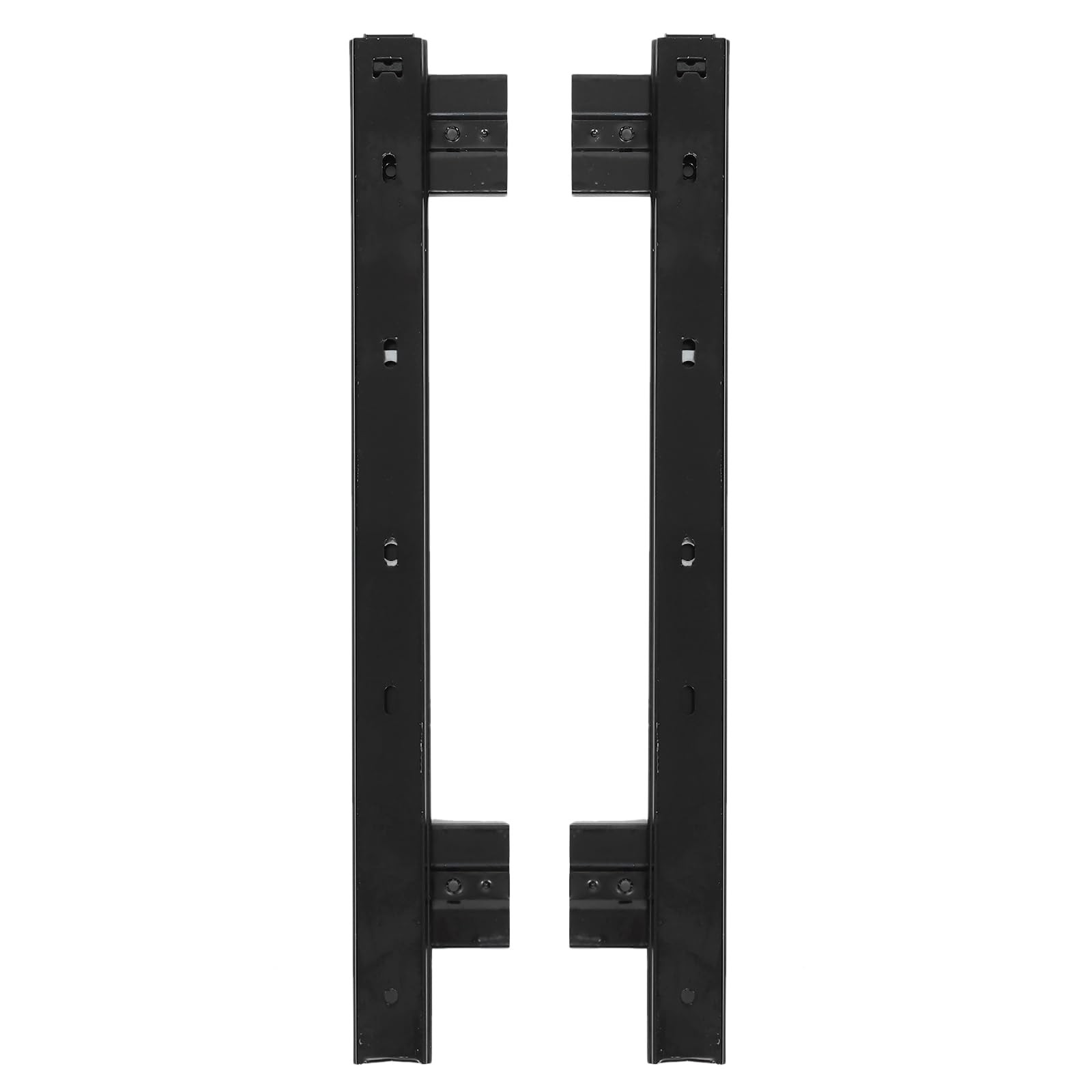 Veemoon Under Desk Keyboard Sliding Rails, 14-23 Inch Ball Bearing Black