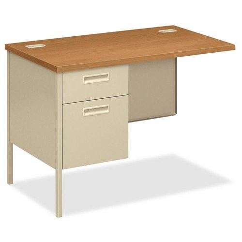 The Hon P3236LCL Return 42″W x 24″D x 29.5″H Left Pedestal Harvest/Putty