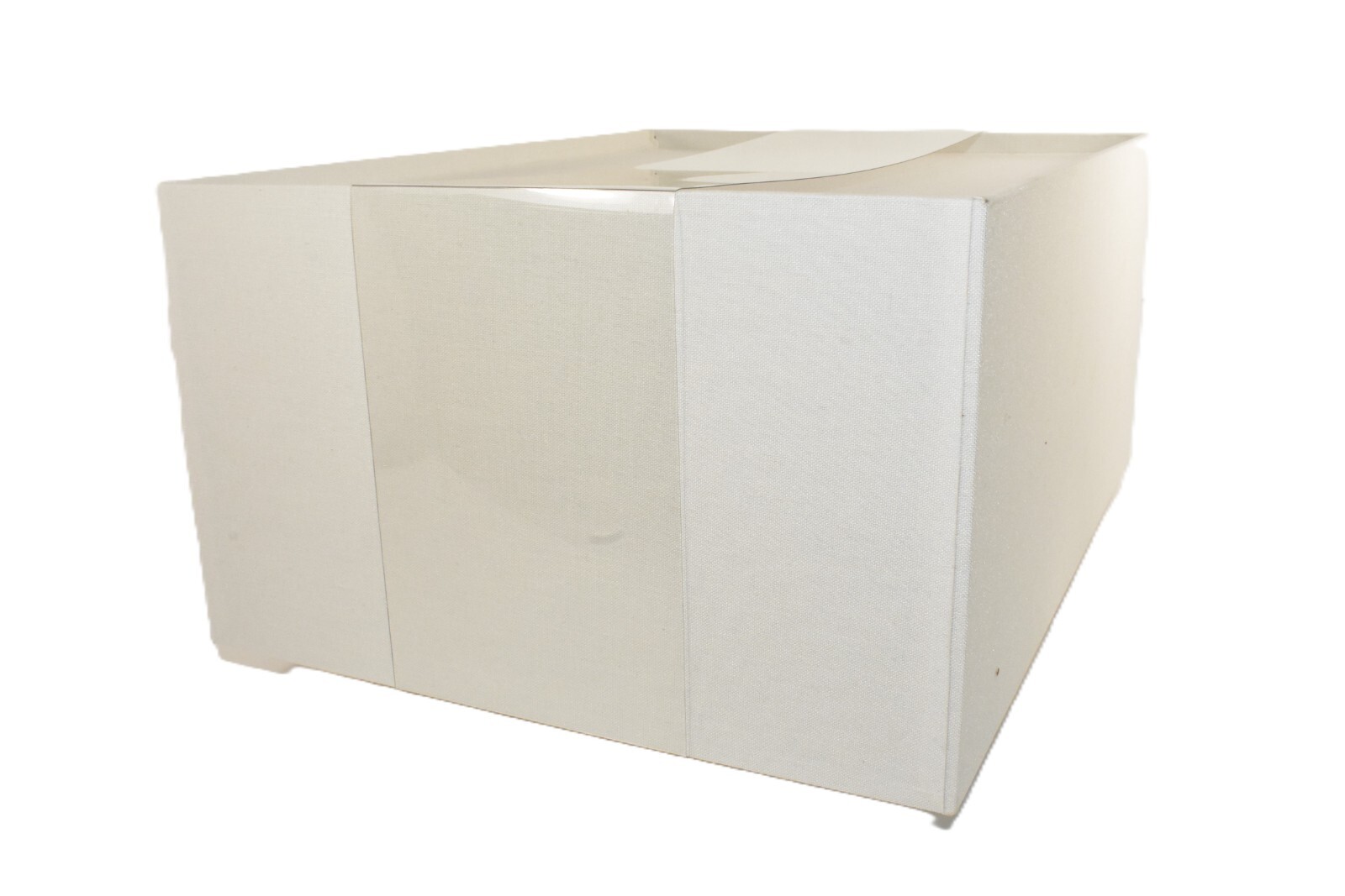 Brightroom 2024 Off White Canvas Desk Storage Drawers Office Organizer 13x10x6