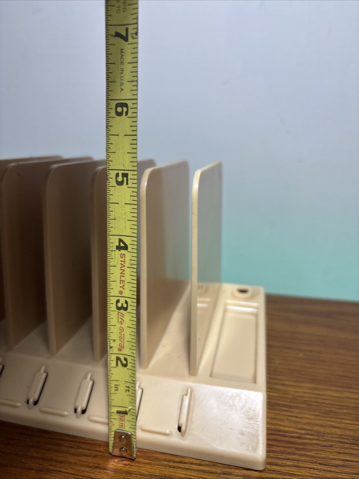 Vintage MCM Retro DESK PAL Tabletop Office Organizer Paper Mail Pens Coins