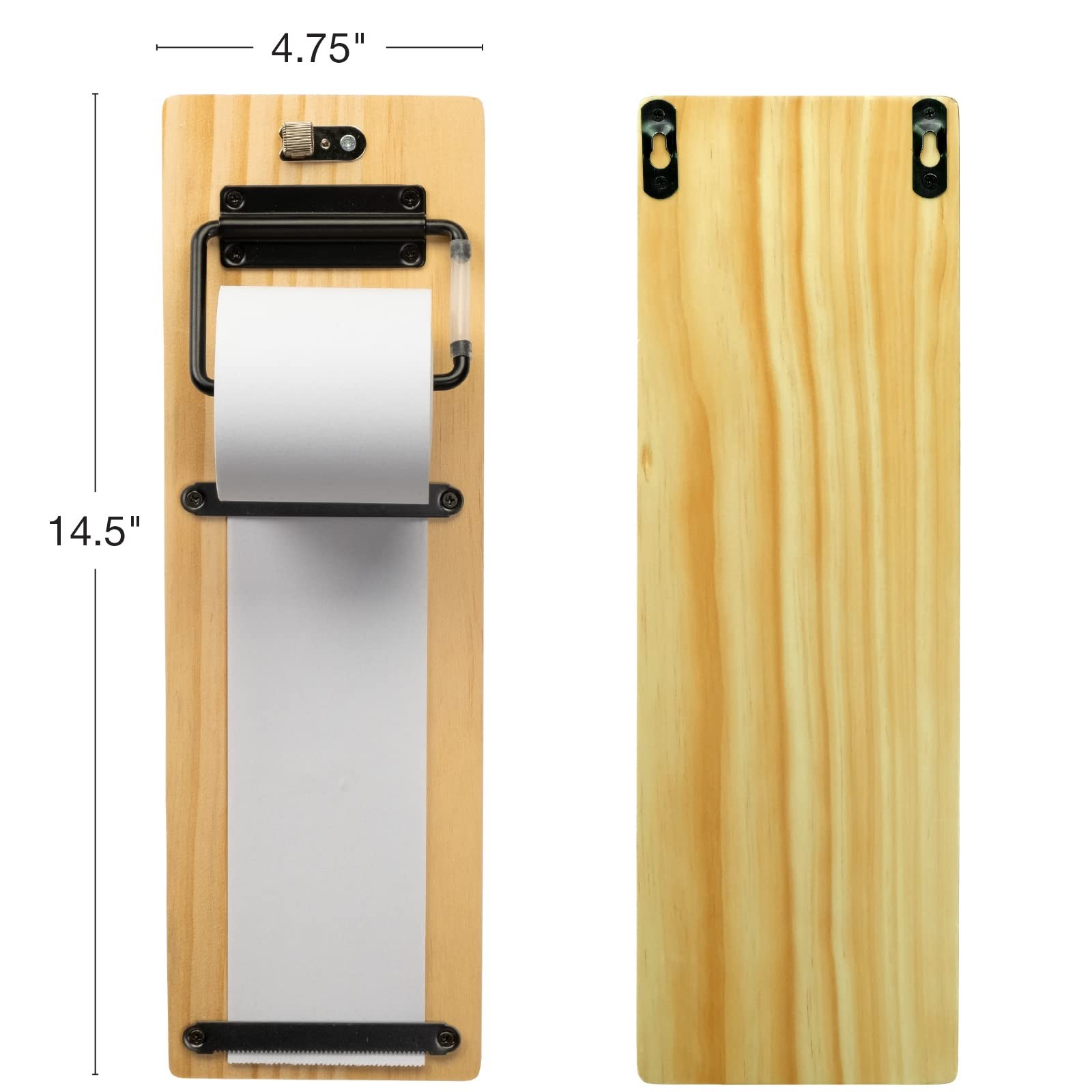 Excello Global Products Wall Mounted Note Paper Dispenser A 160 Foot Roll Of