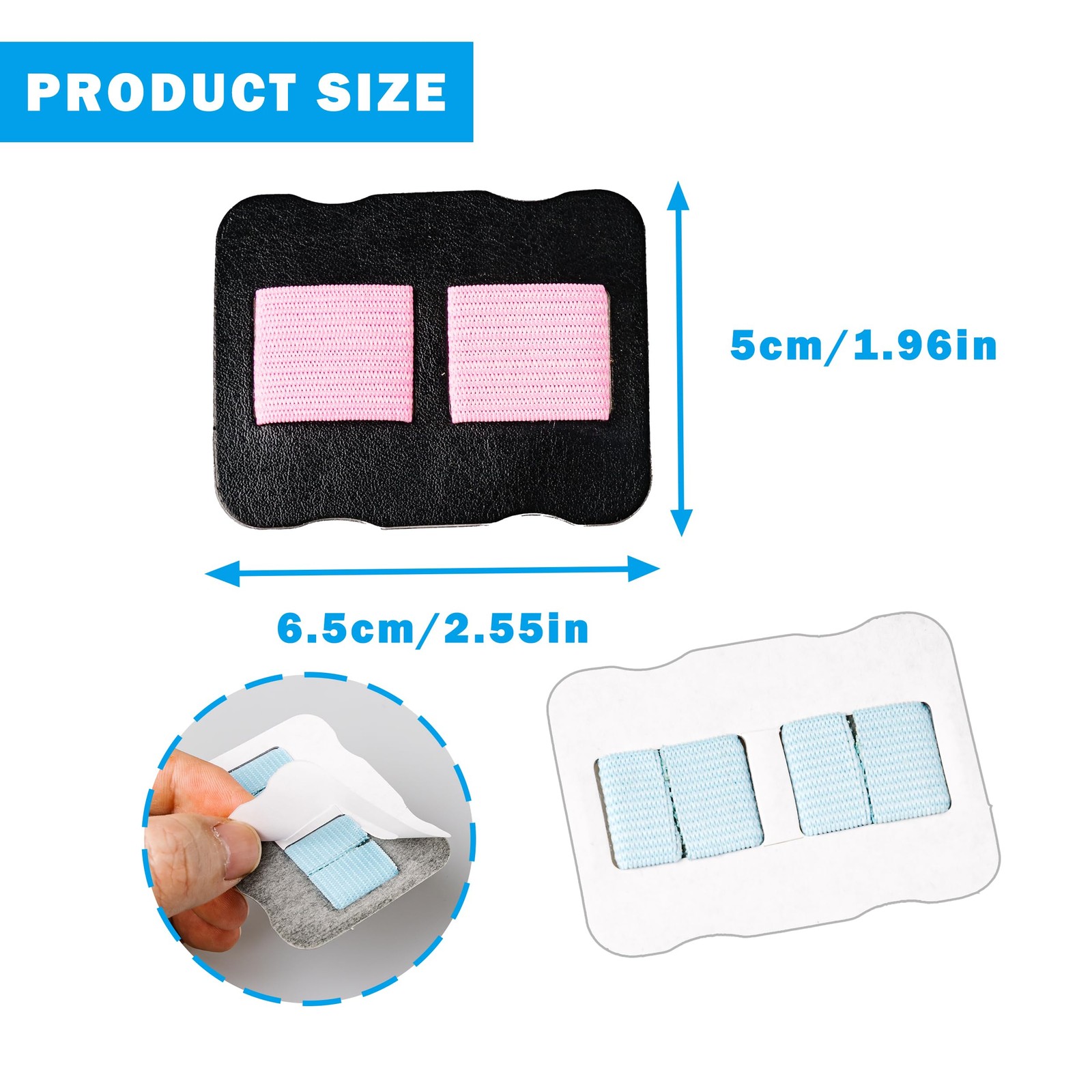 4Pcs Self-Adhesive Pen Holder for Notebook, Elastic Pen Loops for Journal Pla…
