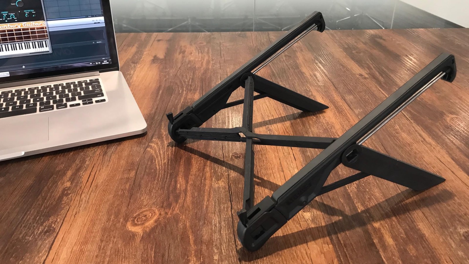 K7 Laptop Stand, Foldable Portable Stand,Black, Lightweight Ergonomic…