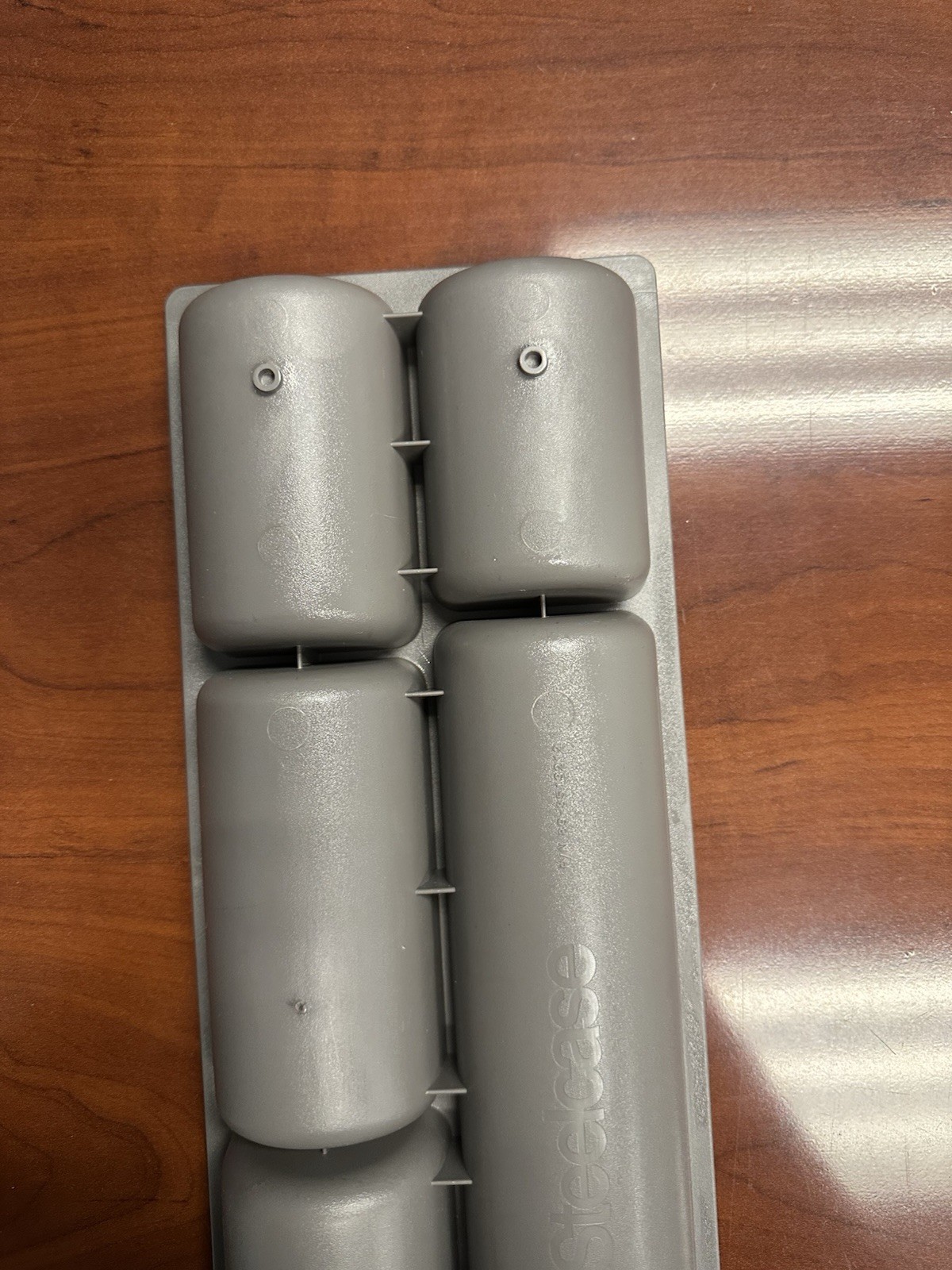 Steelcase 13″ × 5 1/2″ Desk Drawer Organizer Gray Plastic P/N 89-3513212 New