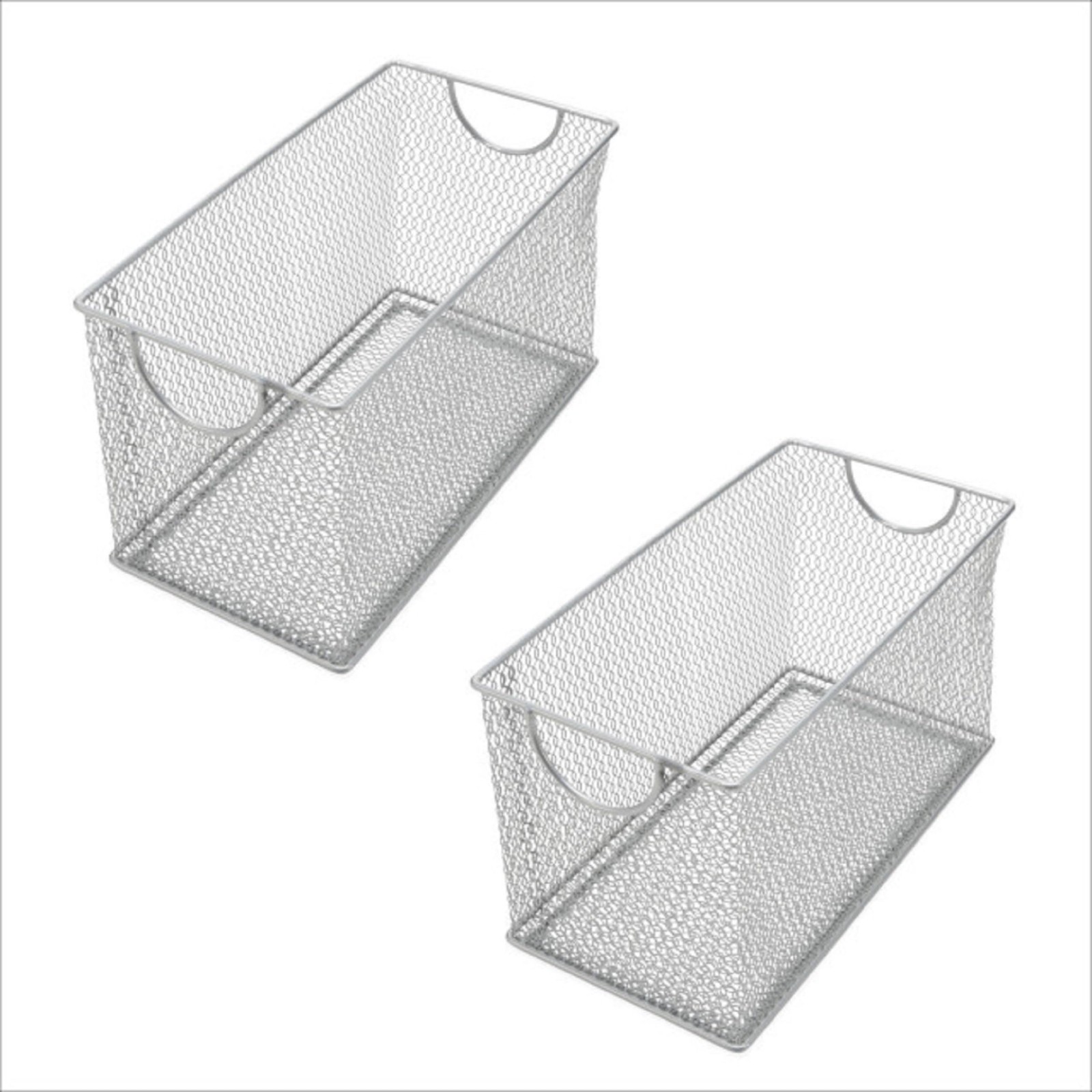 Ybm Home Mesh Storage Silver Mesh For School Home Or Office Supplies Books