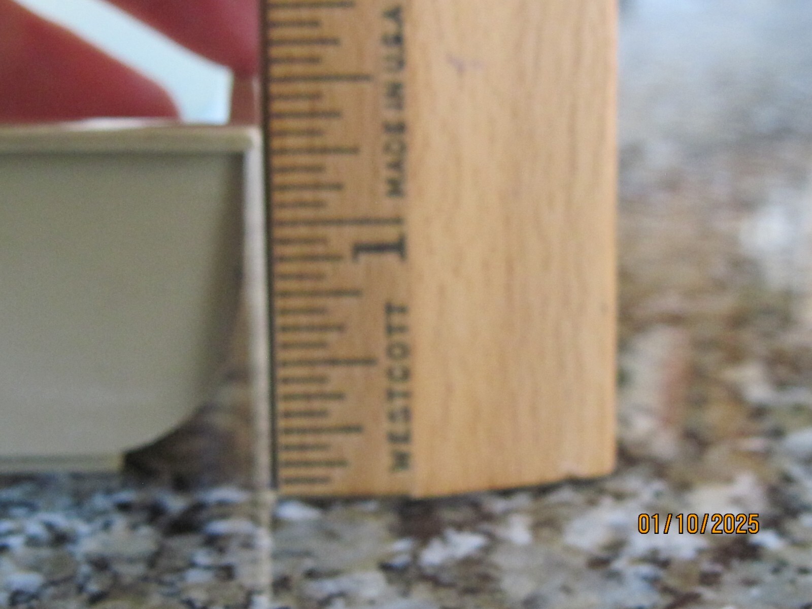 VINTAGE ELDON BEIGE DESK PENCIL DRAWER ORGANIZER TRAY CATCH-ALL