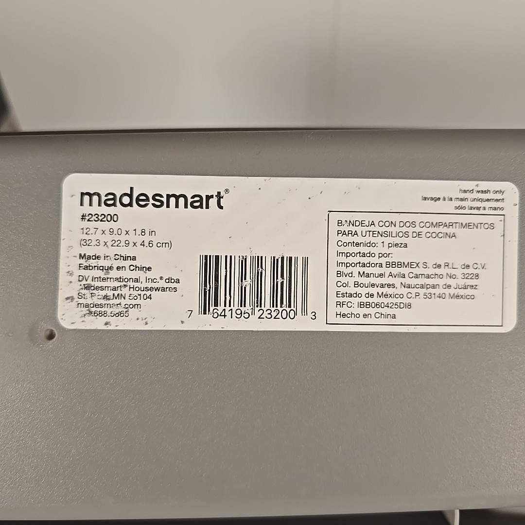 Madesmart Drawer Organizer 4pc Set utensil craft office workspace kitchen