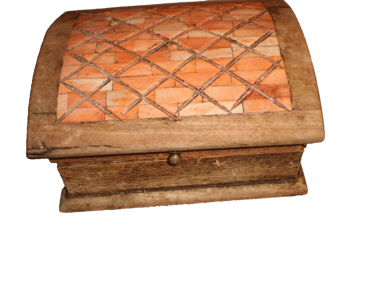 Wooden Jewelry Trinket Box 2004 market bizaar Target made in India