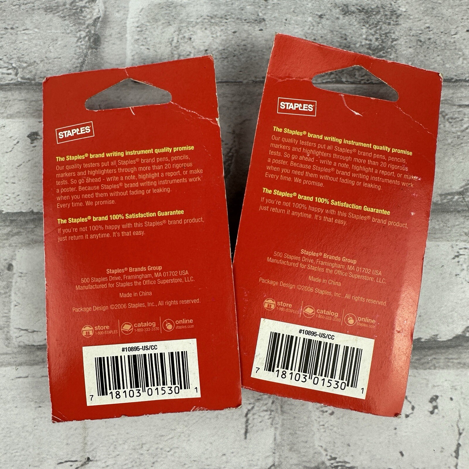 Staples Tech Erasers Set of 2 2pks Clean Correction New In Packaging