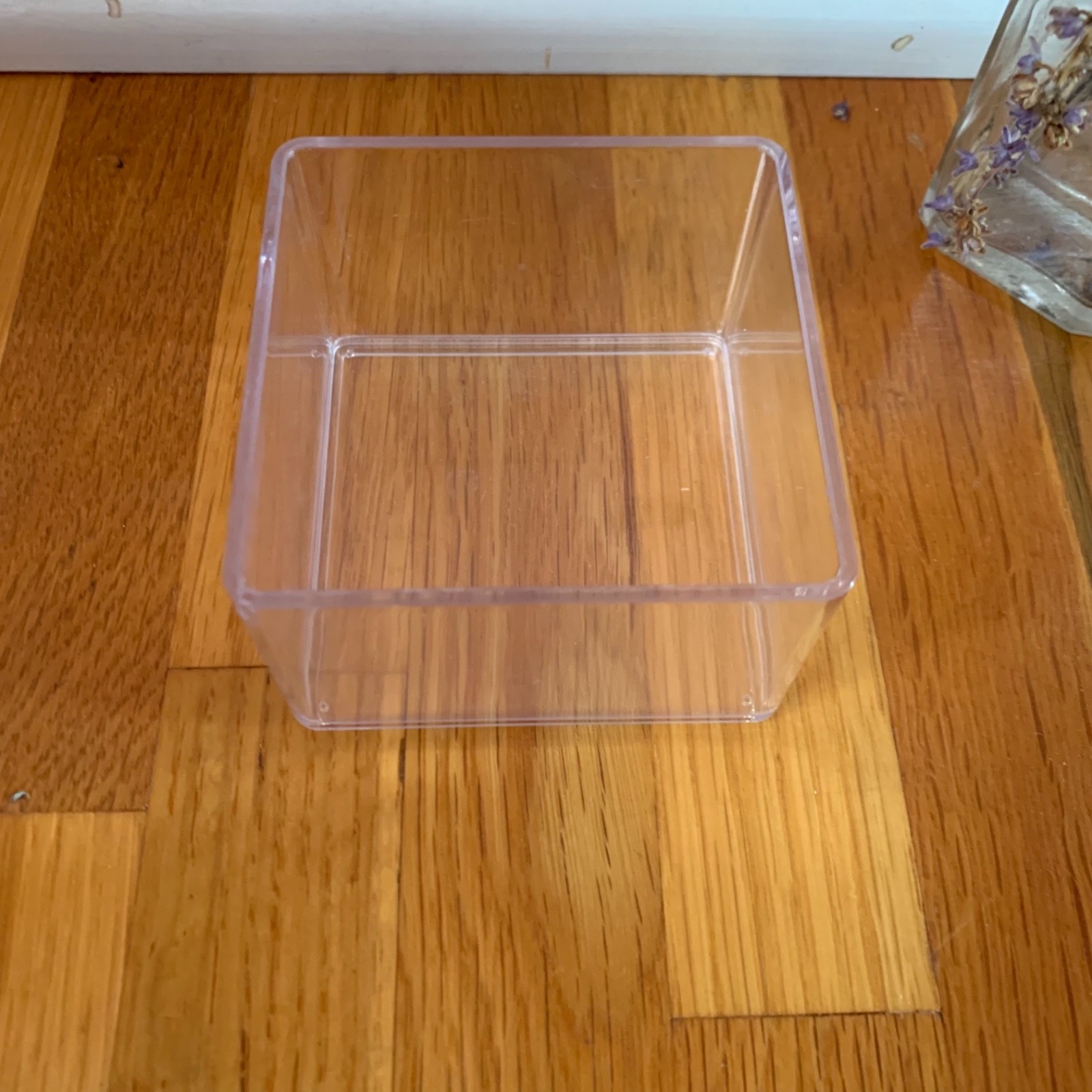 Clear Acrylic Drawer Organizer Tray Desktop Organizer Tray Cube Small