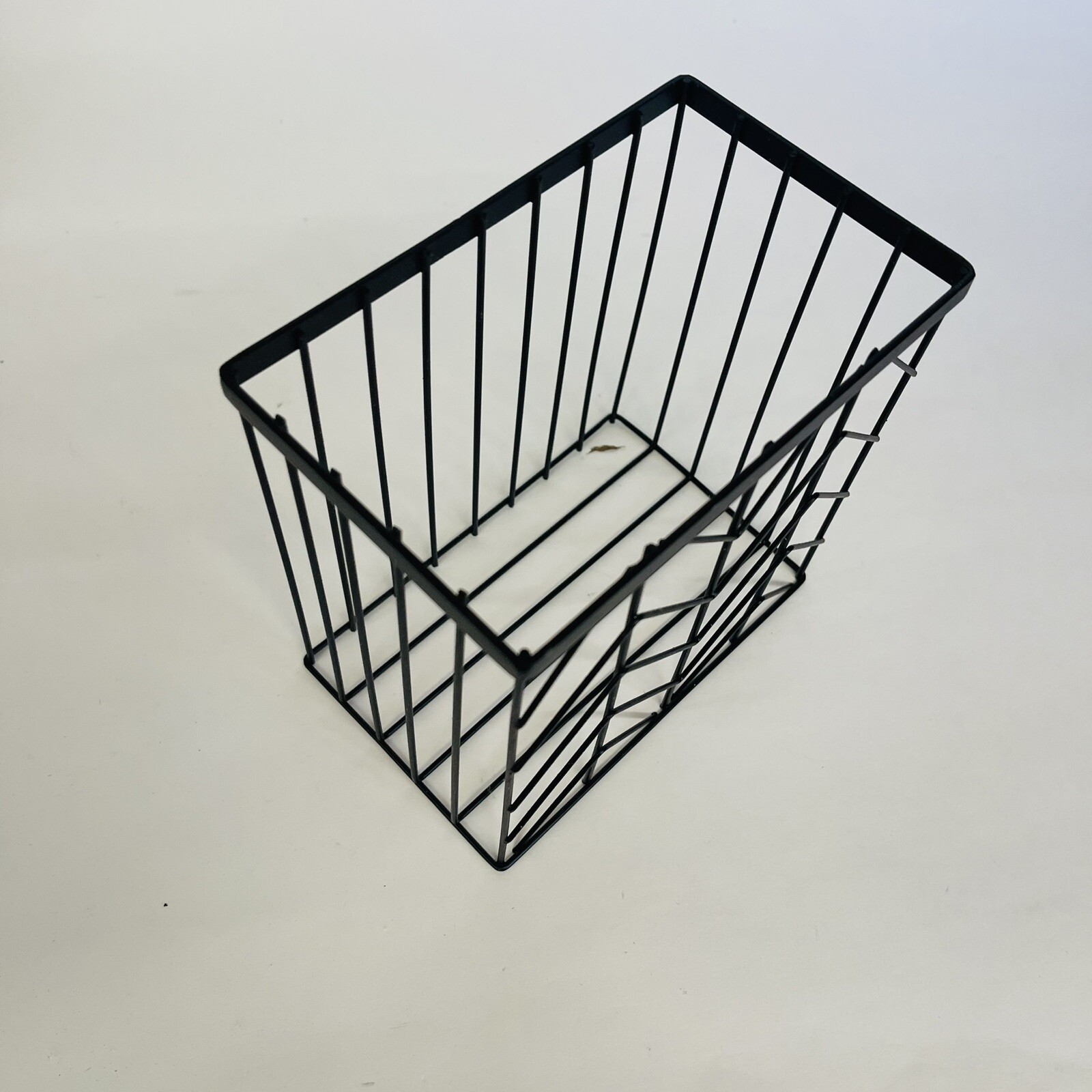 6×5.5×3.5” Multipurpose Black Metal Organizer For Desk Office Hobby Living Room