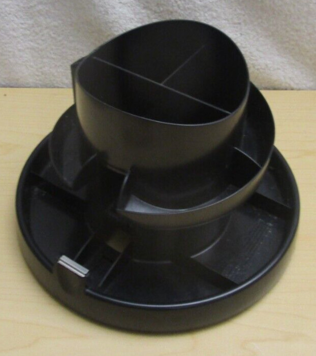 OFFICEMATE 21215-10 Executive Double Supply Organizer, Black, Spins