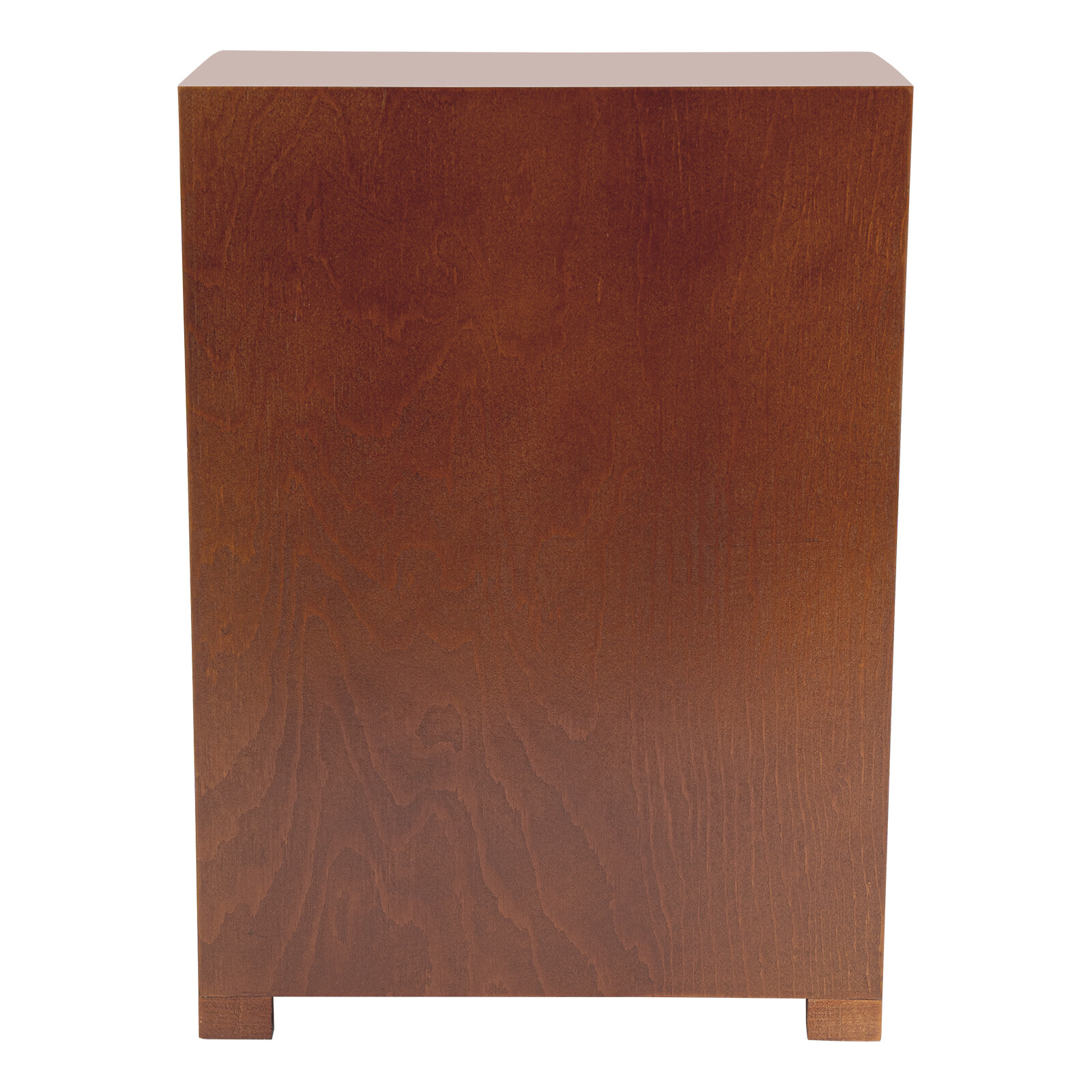 Dark Brown Retro Pine Wood Iron 9 Drawer Rectangular Storage Box Tabletop