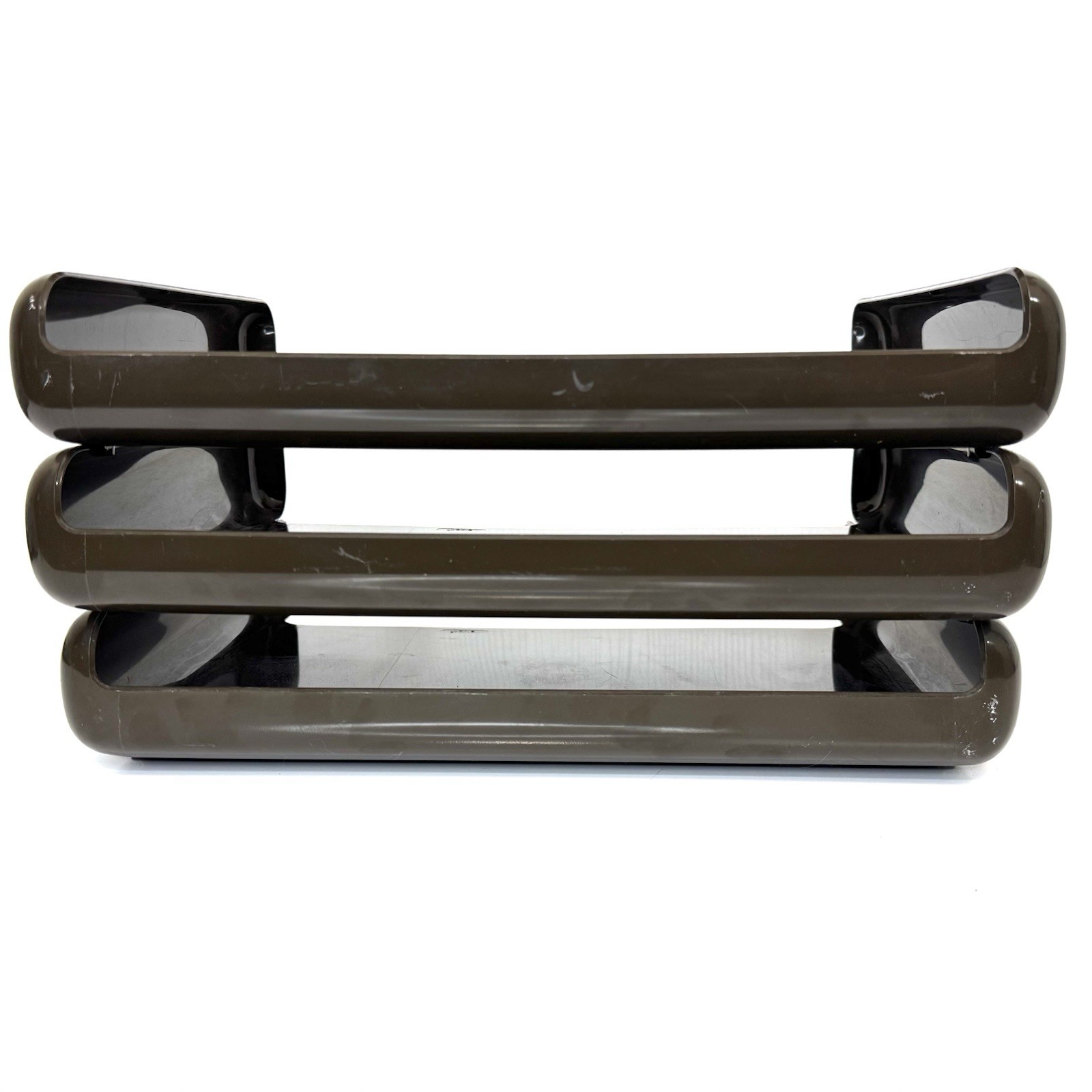 MCM Eldon Stackable Paper Tray 1982 Brown