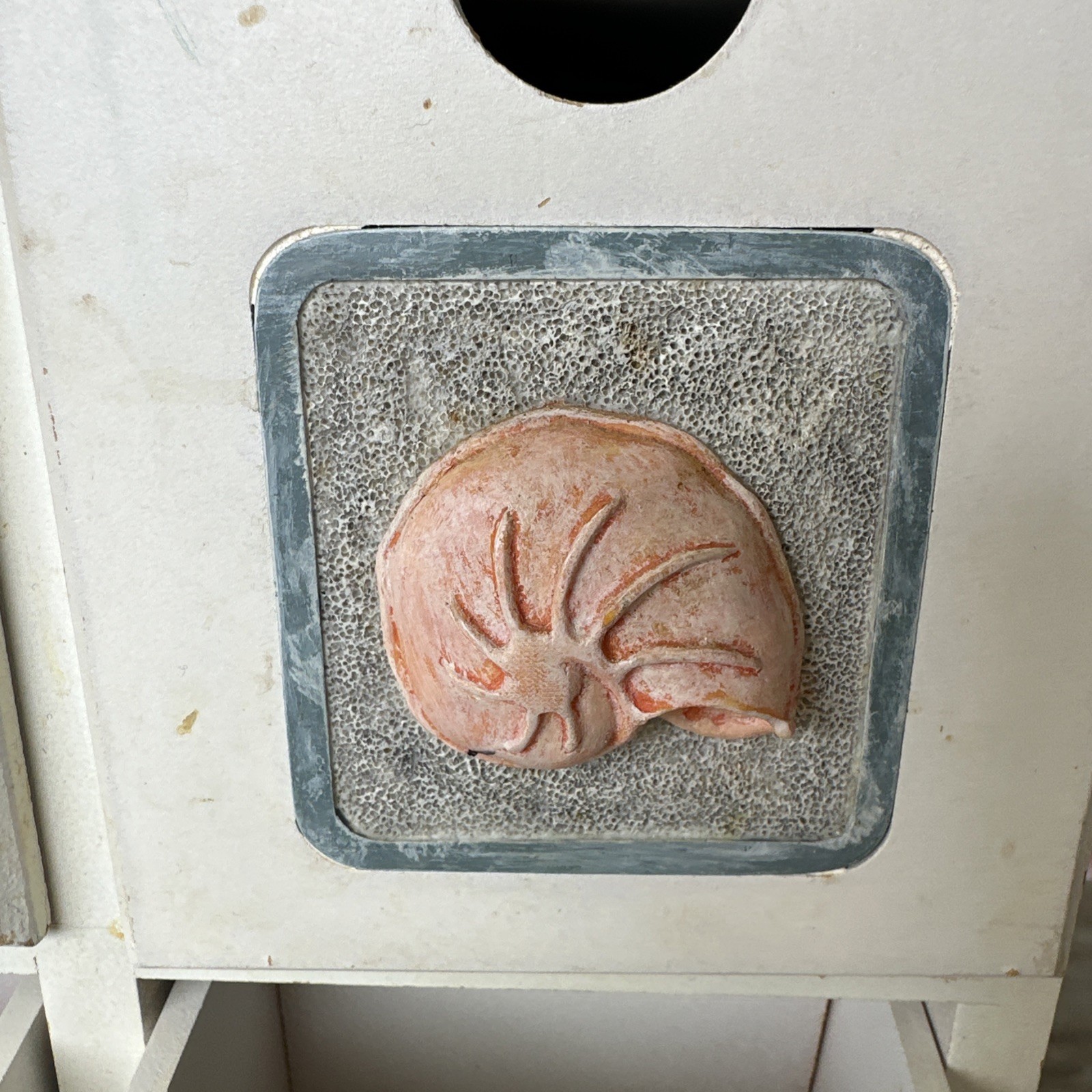 Coastal Beach-Themed Mini Drawer Organizer – Seashell Design