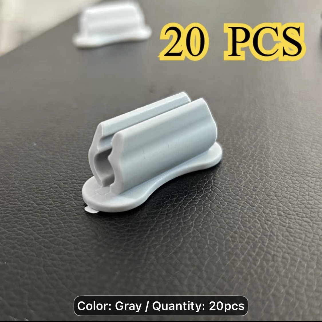 Set Of 20 Grey Silicone Sticky Pen Holders – New