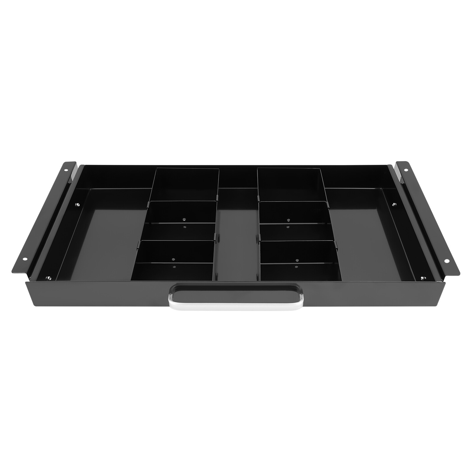 New 21.5″ Black Under Desk Mounted Sliding Pull-out Drawer For Standing Desks