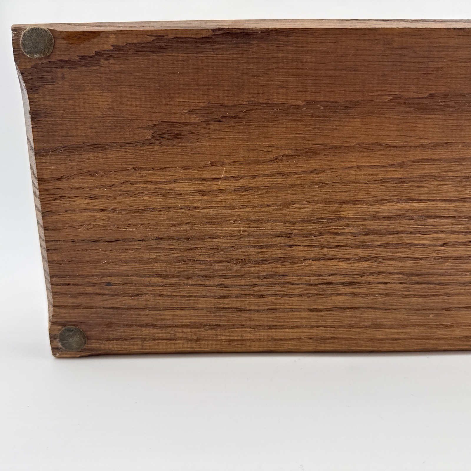 Vintage Dante American Royal Oak 2-Tier Desk Valet Organizer