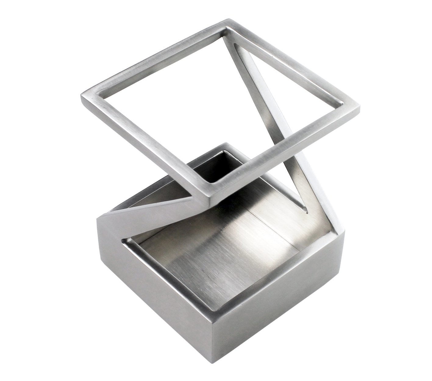 Modern Art Pen and Pencil Holder St203 Stainless Steel Silver color Patented …