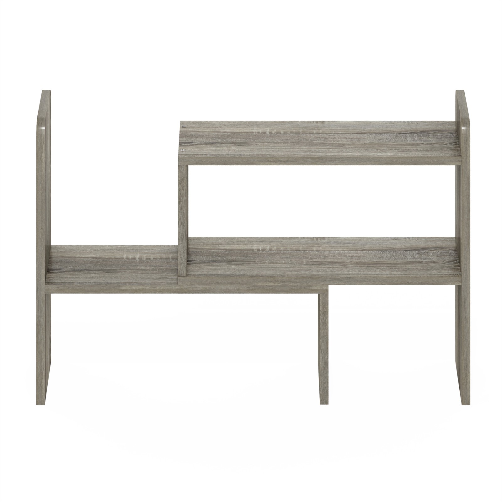 Furinno Classic Desk Top Organizer Bookshelf in French Oak