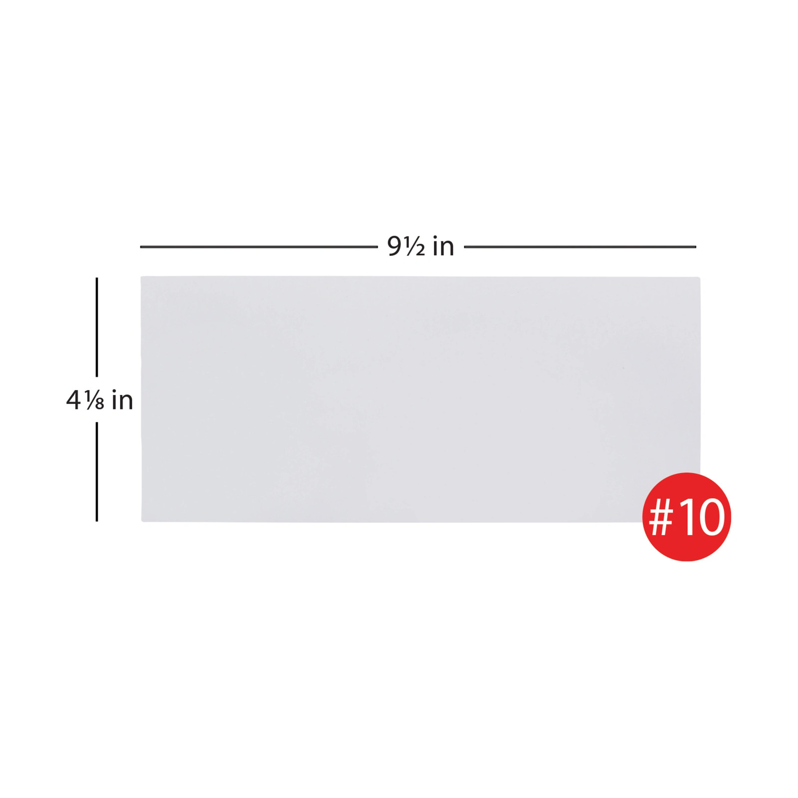 Office Depot Lift And Press #10 Premium Security Envelopes, White, 100-Pack