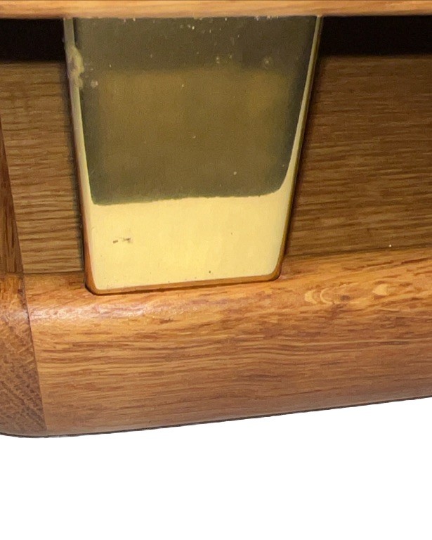 Mid-Century Eldon Woodline 1985 Paper Tray in Oak, Series 6500