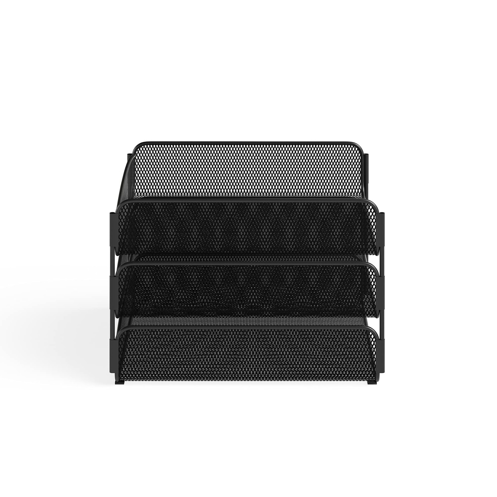 Onyx Organizer Triple Tray: & Organize with Style – Coated, Rectangular, Perf…