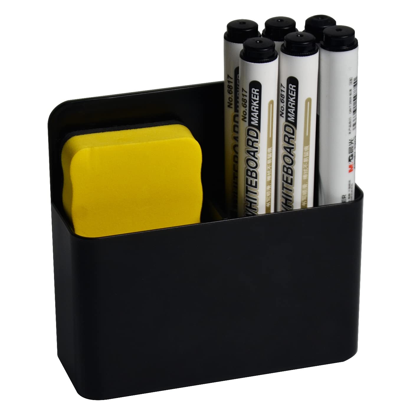 Magnetic Dry Erase Marker Holder – Multi-Surface Pen & Marker Holder for Frid…