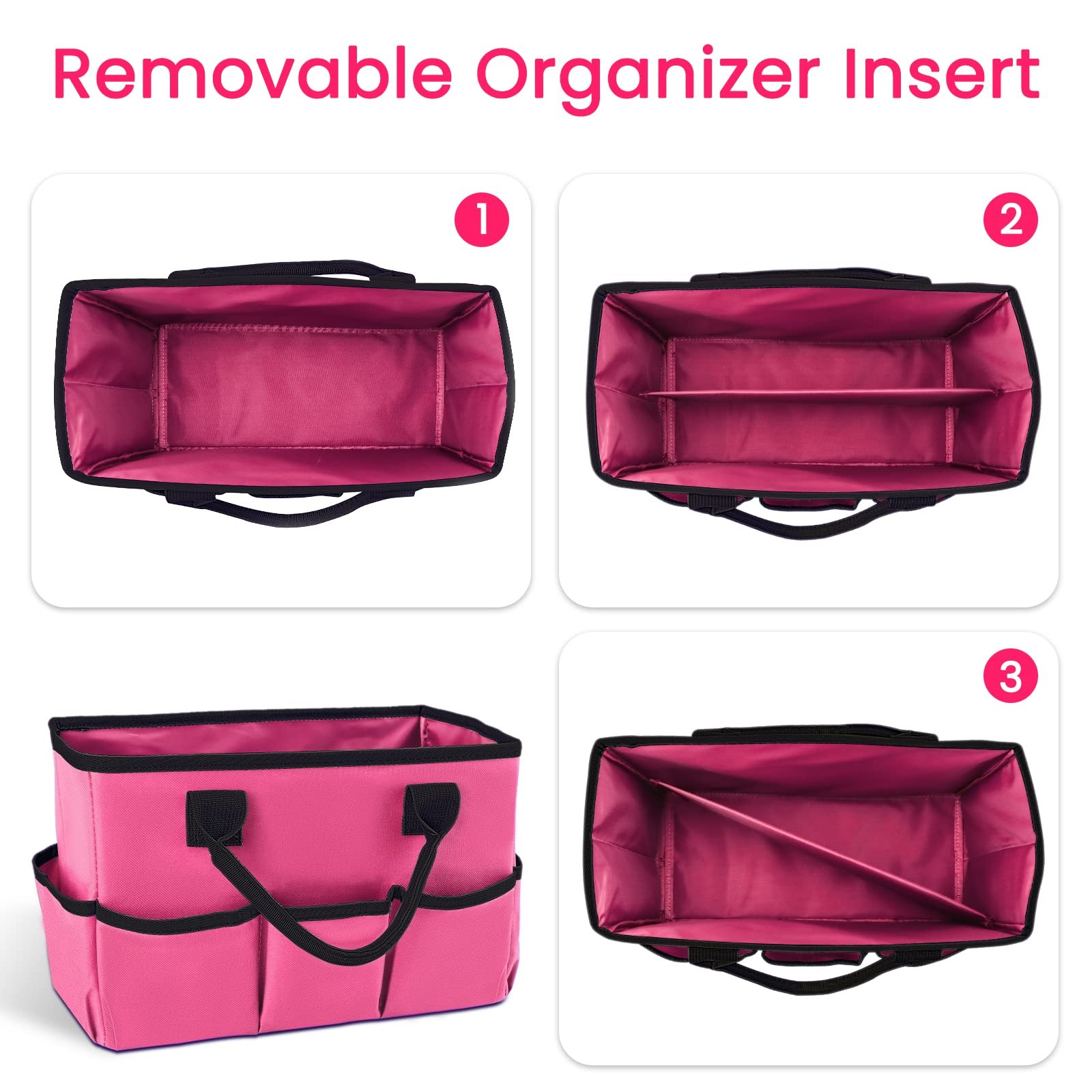 Godery Desktop Tote and Organizer, Teacher Helper Caddy Bag for Arts, Books, …