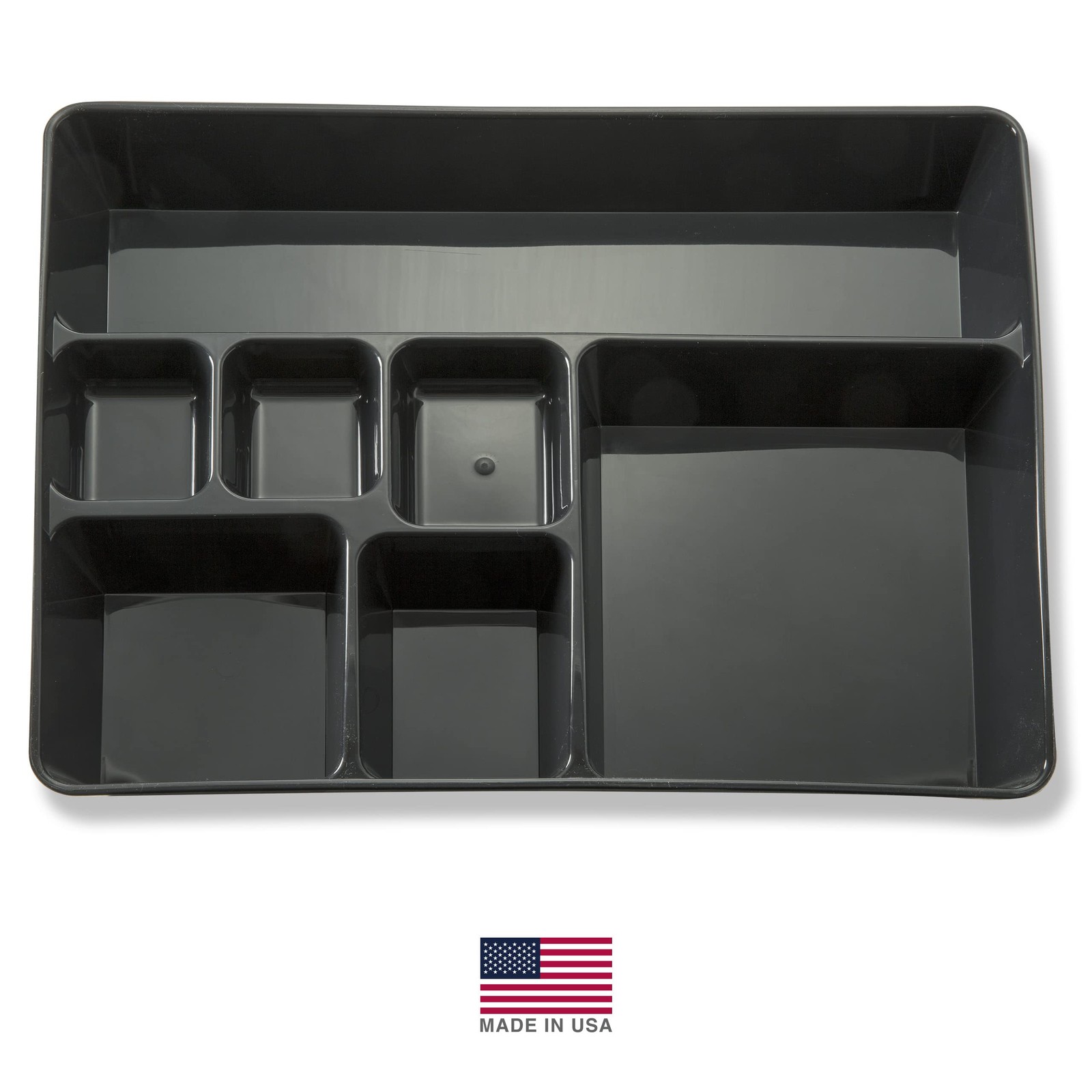 Officemate OIC, Achieva 30% Post Consumer Plastic Recycled Deep Drawer Black