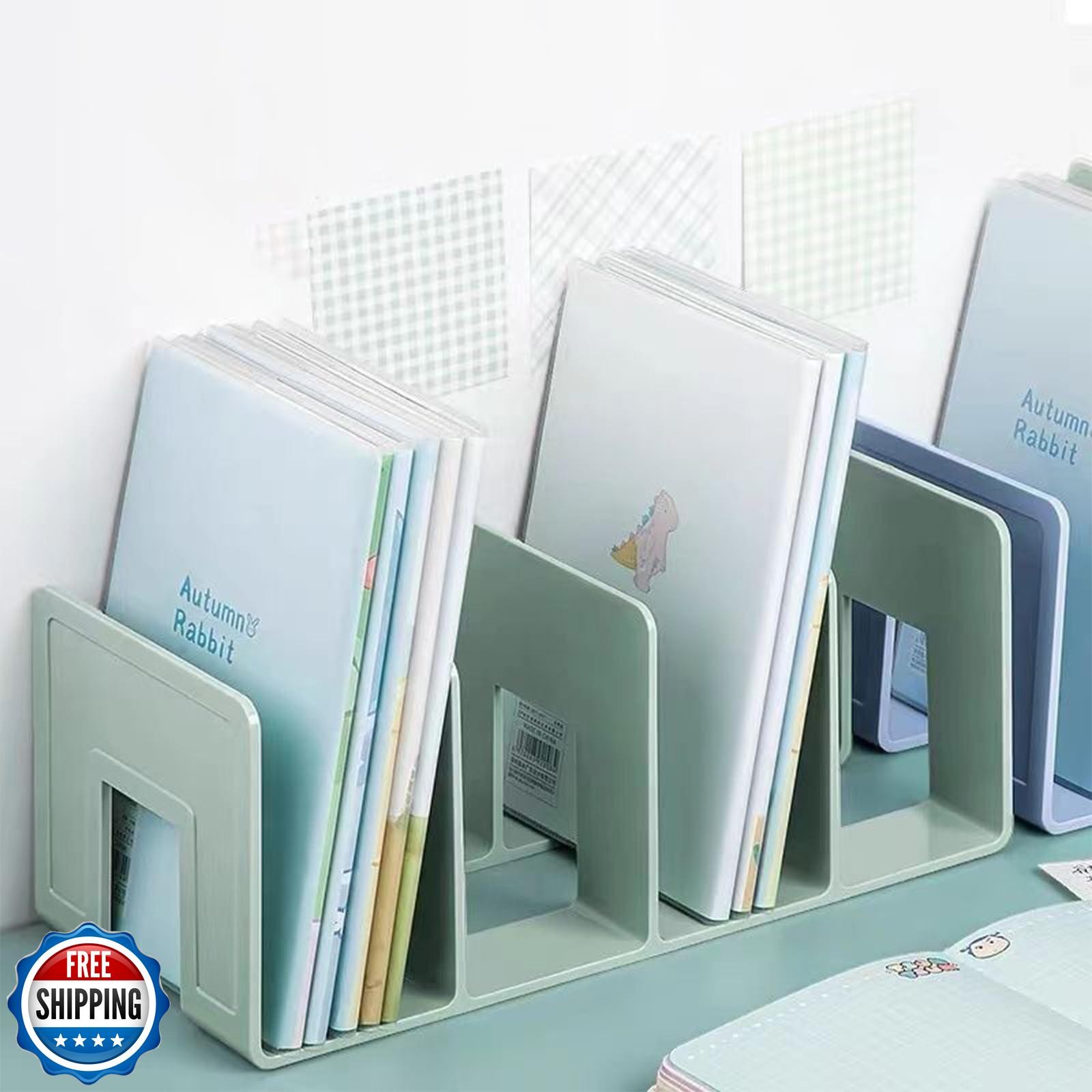 Zhousensen 2PCS Acrylic File Organizer for Desk, Desktop Document/Mail Organi