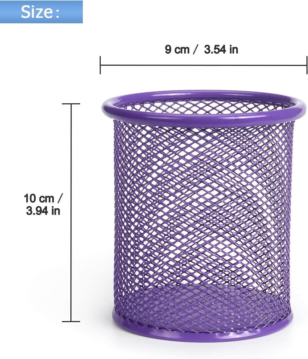 Pen Holder Cup for Desk, Desk Organizer Wire Mesh Pencil Cup Holder for Desk …