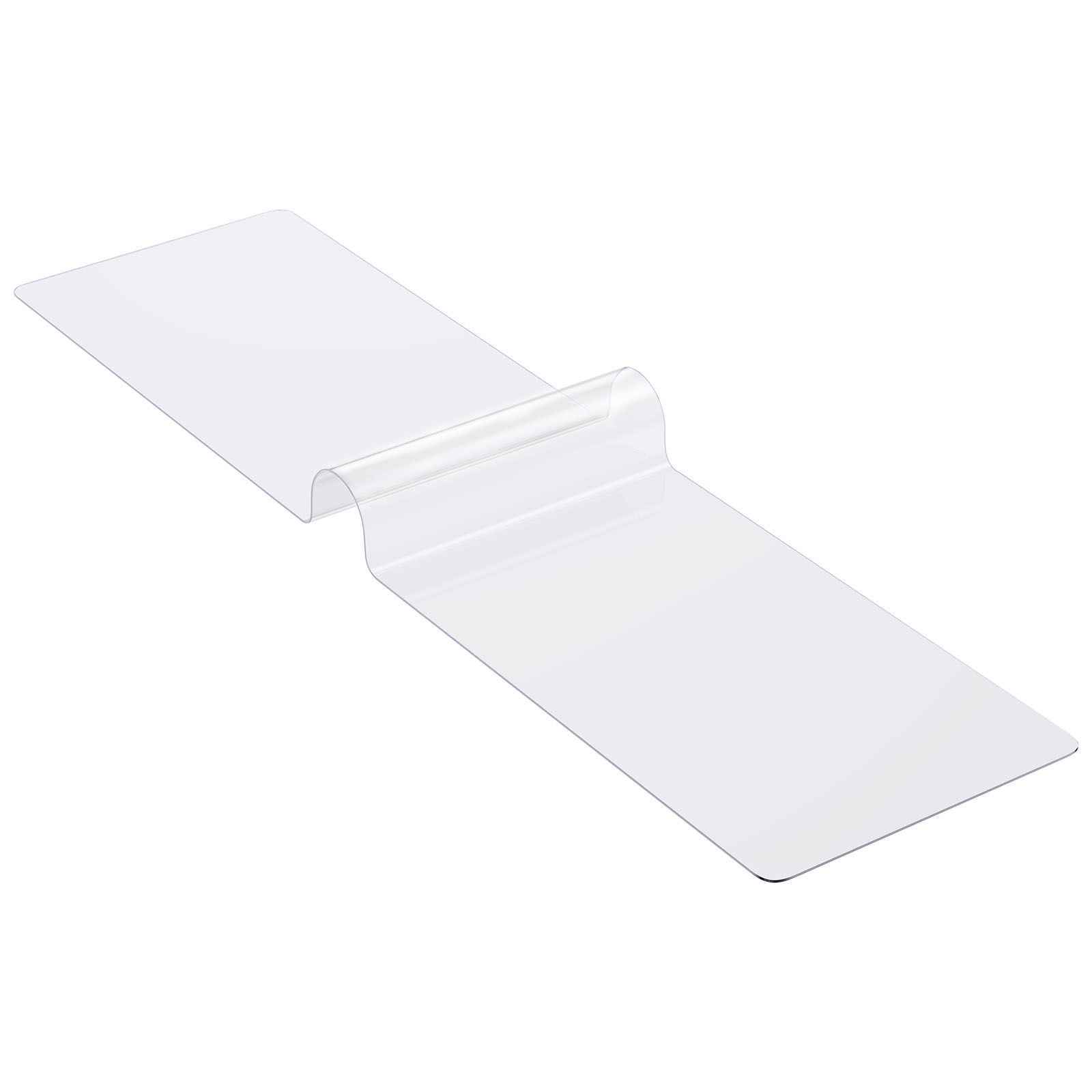 Plastic Table Cover, 24 x 96 Inch 1.5 mm Thick Clear Table Protector, Rectangle