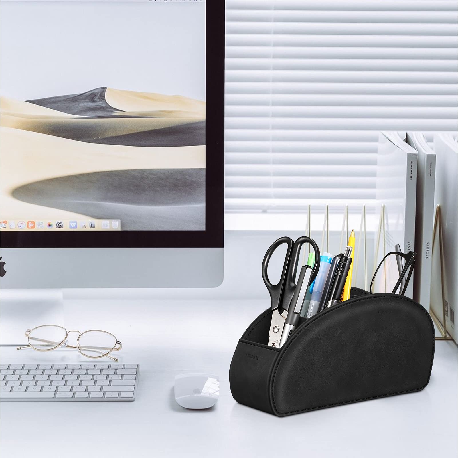 Remote Control Holder with 5 Compartments
