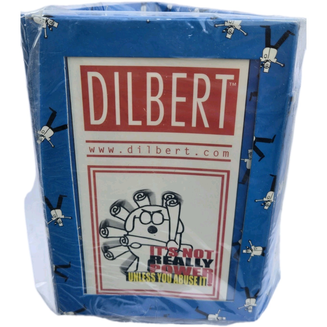 Canceled Comic Character Dilbert Pencil Holder Desk Organizer